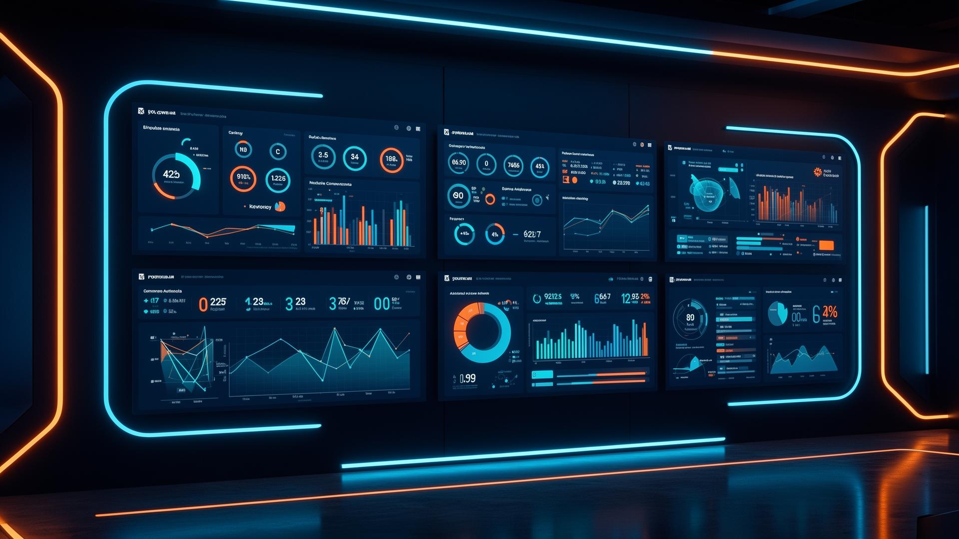 Centro de comando con dashboards Power BI